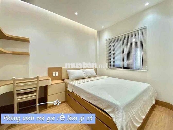 CHO THUÊ CĂN HỘ 1PN FULL_NỘI THẤT TONE GỖ KIỂU NHẬT NGAY PHỐ ĂN UỐNG