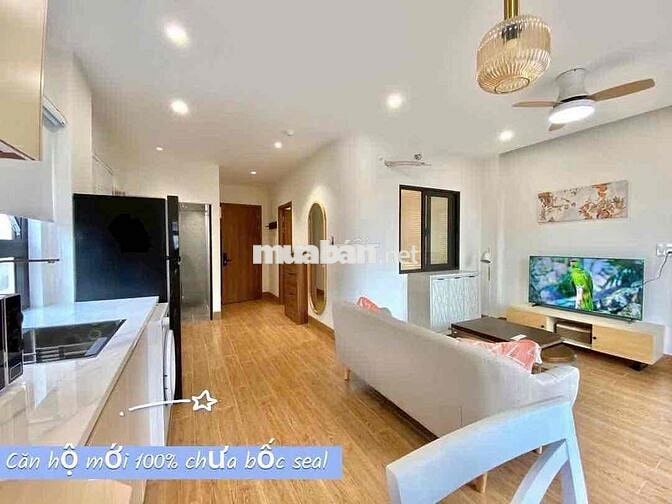 CHO THUÊ CĂN HỘ 1PN FULL_NỘI THẤT TONE GỖ KIỂU NHẬT NGAY PHỐ ĂN UỐNG