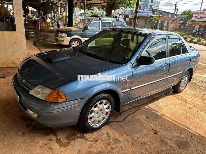 Ford Laser Xanh Ghế da 5 chỗ