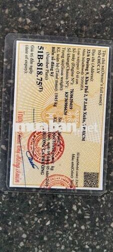 Toyota Zace 2003 Xanh 7 chỗ