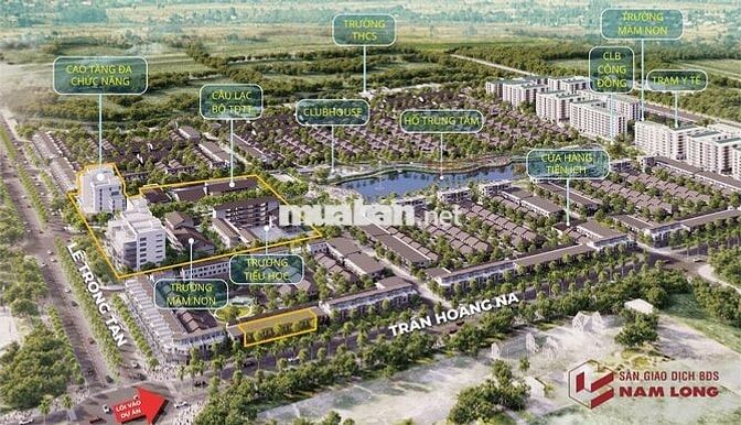 NHÀ PHỐ MẶT TIỀN TRẦN HOÀNG NA - NAM LONG 2 CẦN THƠ