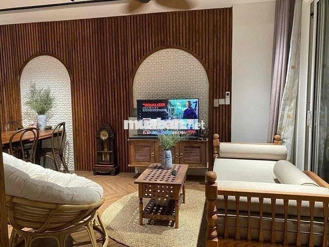 CHO THUÊ CĂN HỘ 1PN BANCOL FULL_NỘI THẤT TONE GỖ RỘNG 50m2
