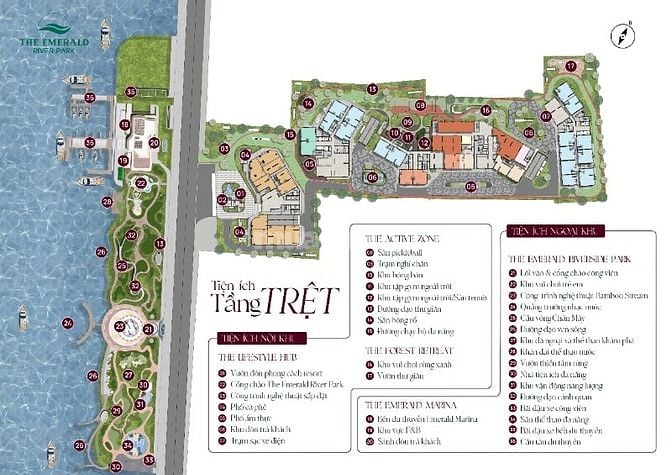 Căn hộ ven sông Sài Gòn - The Emerald River Park giá chỉ dự kiến 4x/m2