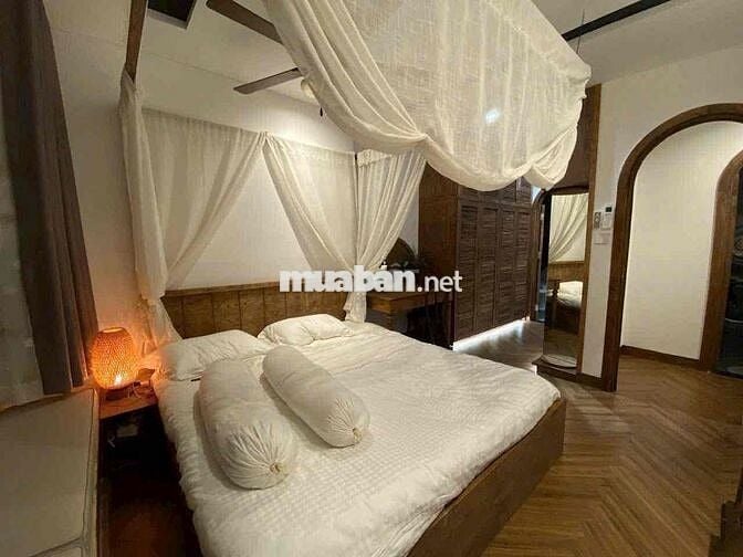 CHO THUÊ CĂN HỘ 1PN BANCOL FULL_NỘI THẤT TONE GỖ RỘNG 50m2