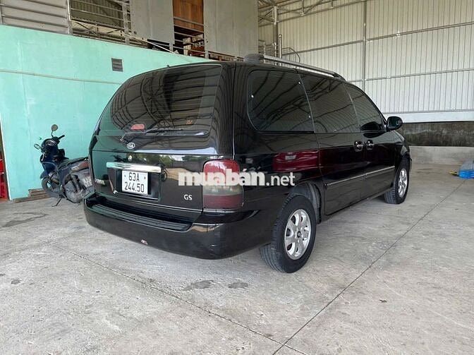 Kia Carnival 2009 Số tự động Đen