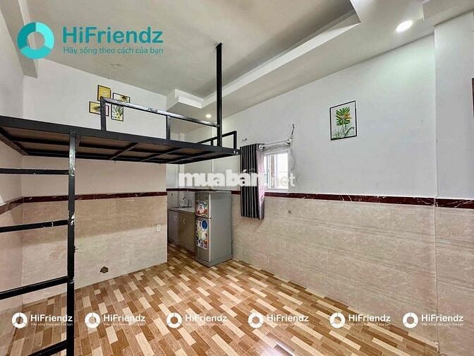 Duplex sinh viên dá rẻ, ban công cửa sổ sát UEH,HUFLIT, cho nuôi Pet