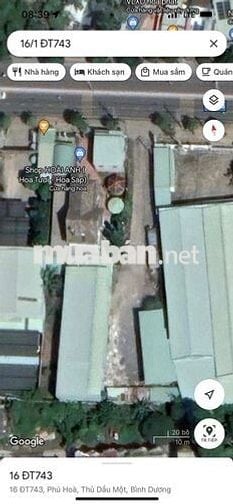 Đất MT đường ĐT743_p.Bình Chuẩn Tp.Thuận An__ 35 tỷ 5