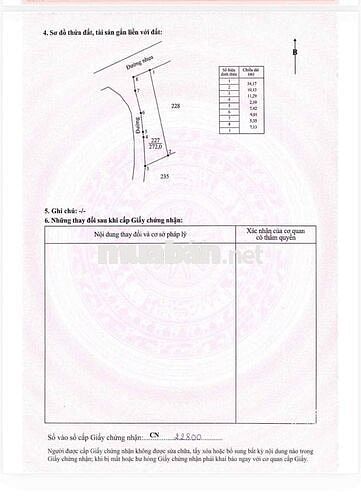 580 TRIỆU – ĐẤT TRỒNG MÍT 51M MẶT TIỀN ĐƯỜNG | Xã Bình Giã, TP.HCM.