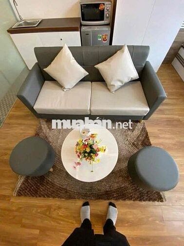 CĂN HỘ 1PN BAN CÔNG FULL NỘI THẤT SIÊU RỘNG | THANG MÁY NGAY Q3