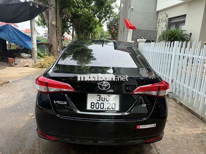 Toyota Vios G 2020 Đen 4 vạn km