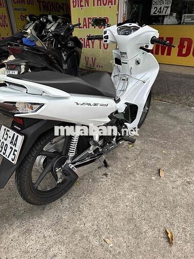 Honda Wave 125i Trắng, 2025, Odo hơn 2 ngàn