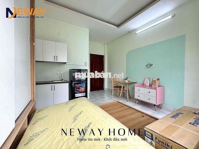 STUDIO BAN CÔNG FULL NỘI THẤT KẾ BÊN ĐH VĂN HIẾN