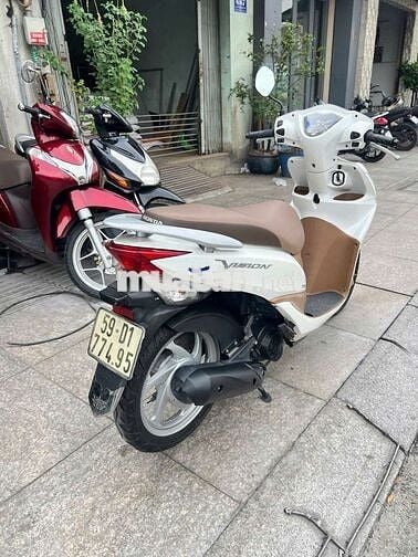 Honda Vision 2014 Trắng Đã sử dụng
