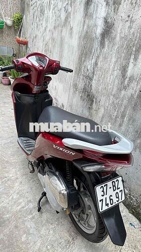 bán xe Honda Vision đỏ