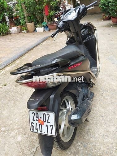 Honda Vision Đen Đã sử dụng
