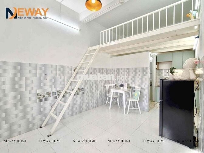 CHO THUÊ PHÒNG TRỌ GÁC SINH VIÊN GIÁ RẺ - CỬA SỔ TRỜI FULL NỘI THẤT