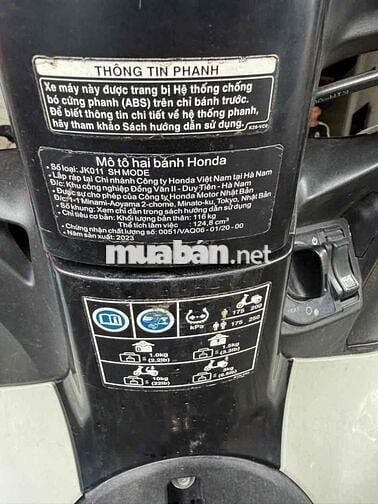 Honda SH Mode 2023 Xám