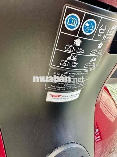 Honda SH 160 ABS 2026 Đỏ Đen 468 km
