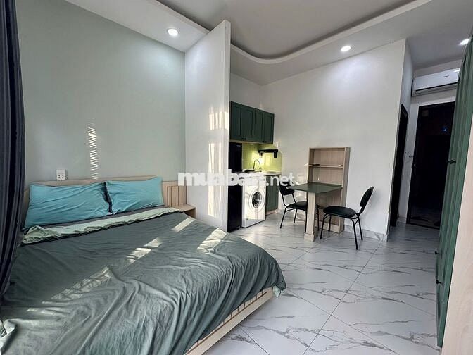 STUDIO tách bếp Máy giặt riêng Cách HUFLIT vạn hạnh mall 500m Gần UEH 