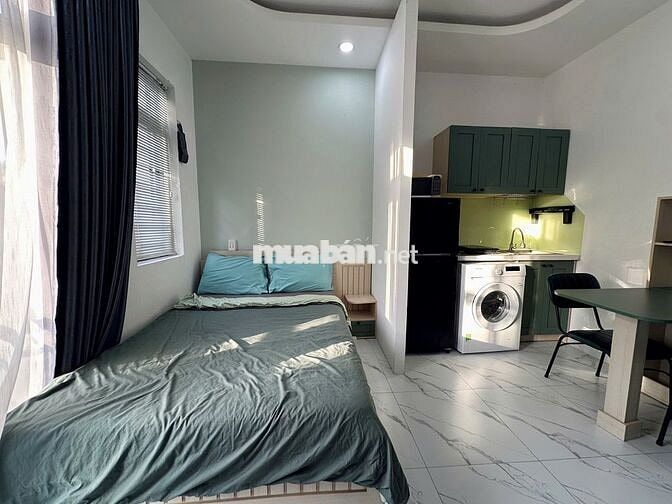 STUDIO tách bếp Máy giặt riêng Cách HUFLIT vạn hạnh mall 500m Gần UEH 