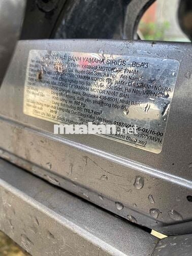 Yamaha Sirius 110 Đặc biệt 2019 Xám