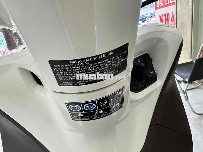 Honda SH Mode 2019 Trắng rin mộc