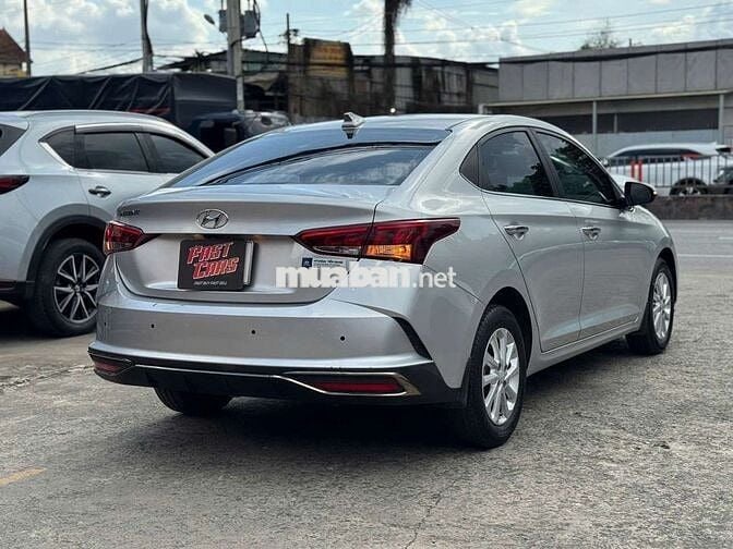 Hyundai Accent 2021 STD 1.4AT, màu bạc,9v7  km