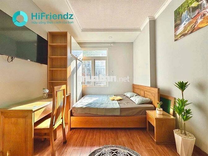 STUDIO CỬA SỔ ĐÓN NẮNG SIÊU ĐẸP, FULL NỘI THẤT GẦN CẦU NGUYỄN VĂN CỪ