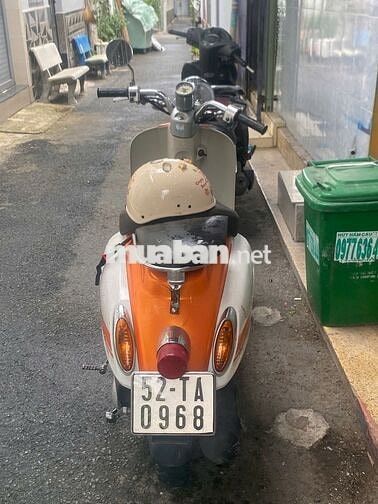 Xe máy 50cc Honda Trắng Cam