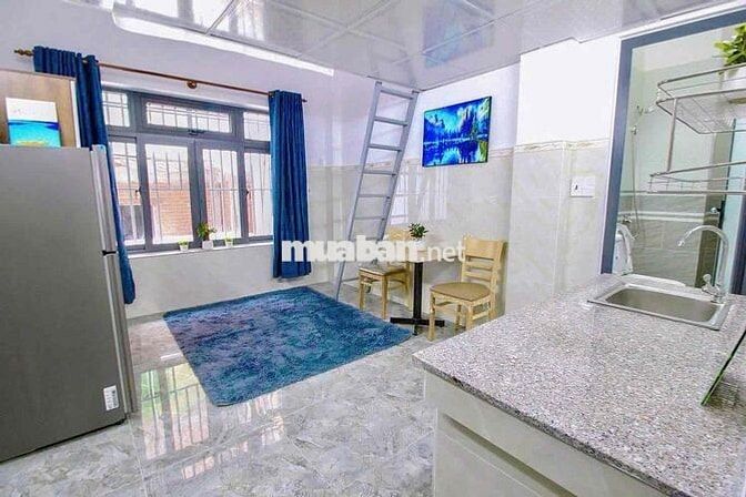 CHO THUÊ DUPLEX FULL NT- CỬA SỔ TRỜI- KHU VỰC CẦM BÁ THƯỚC