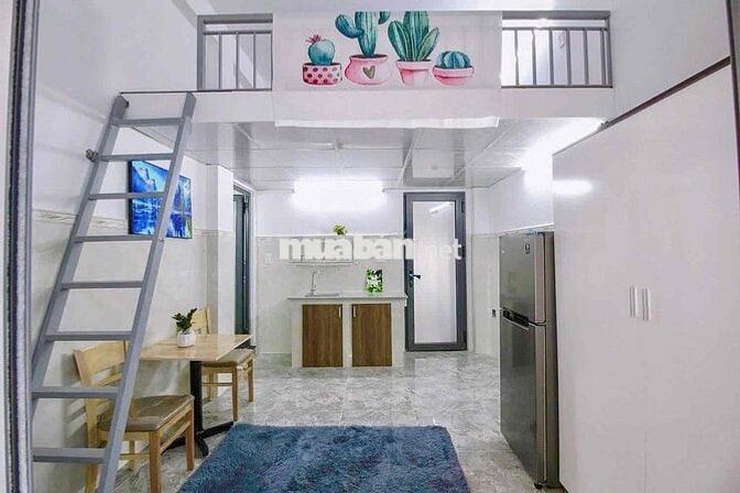 CHO THUÊ DUPLEX FULL NT- CỬA SỔ TRỜI- KHU VỰC CẦM BÁ THƯỚC