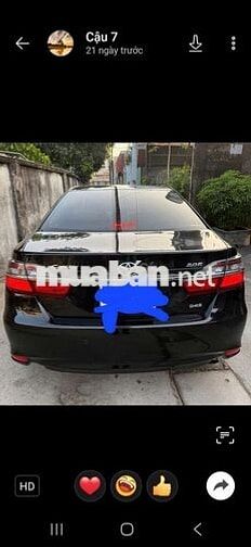 Toyota Camry 2.0E 2017 Đen 150.000km