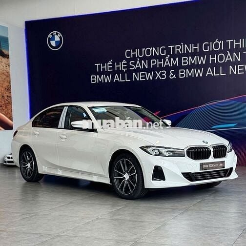 BMW 320i Sportline Sedan 2026 Trắng/nội thất Đỏ
