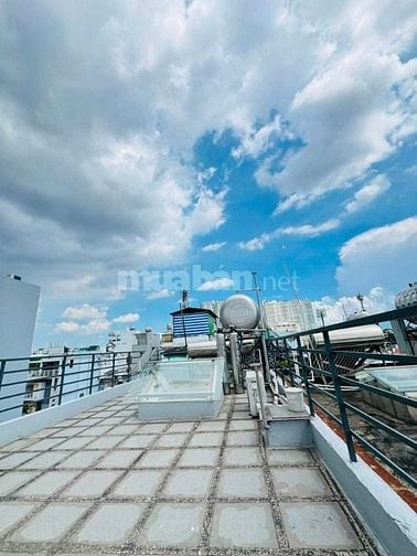 MẶT TIỀN BÙI ĐIỀN P5 QUẬN 8, DT 61M2 5 TẦNG, ĐƯỜNG 8M CÓ LỀ 3M