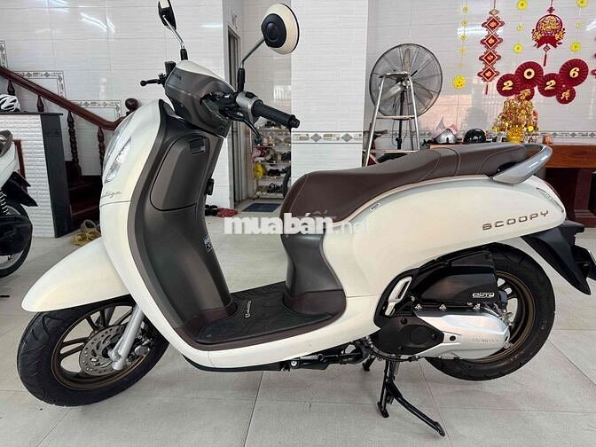 Scoopy  2024 Trắng nhám Indonesia (Chạy 4.000Km)