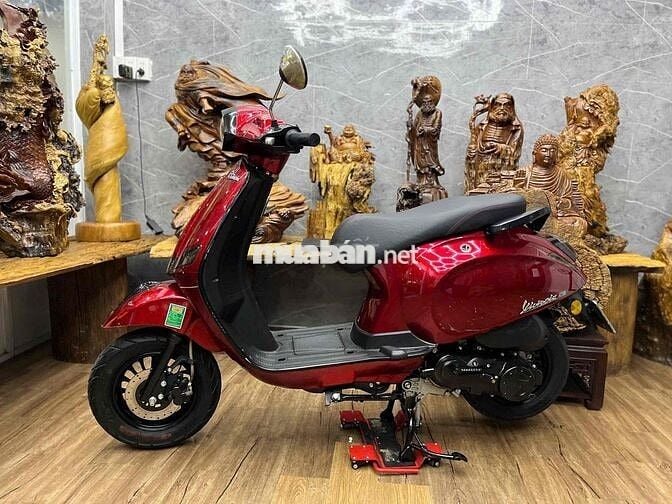 Vespa 50cc 2023 dàn áo keo nguyên con, máy móc êm