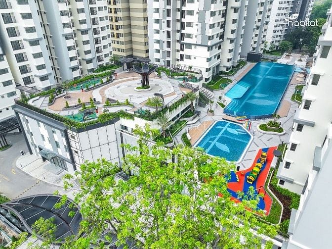 Bán căn hộ The Habitat 2PN 79m2 view hcm giá 3,446 tỷ ck 130tr + PQL