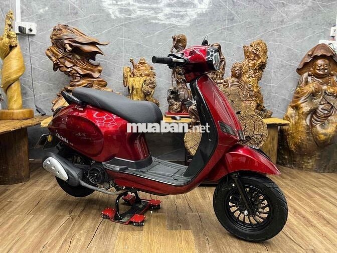 Vespa 50cc 2023 dàn áo keo nguyên con, máy móc êm