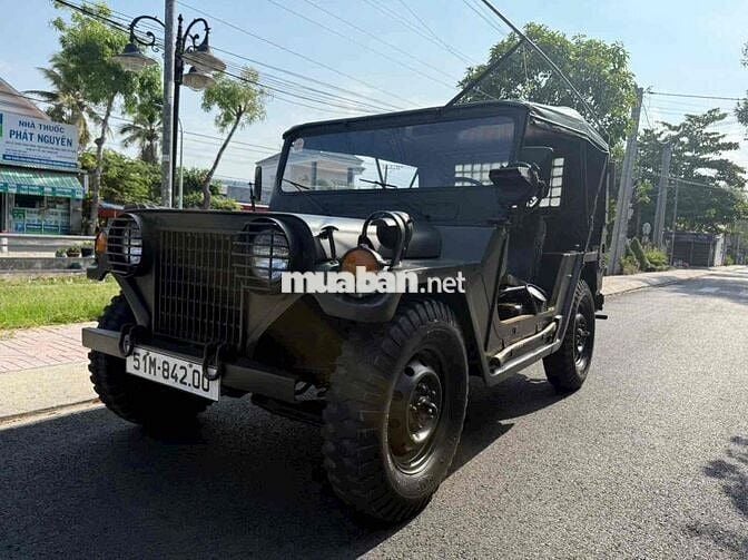 Jeep M151 1975 Xanh rêu Số sàn