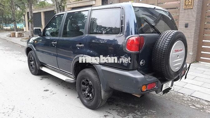 Nissan Terrano 2004 Số sàn Xanh