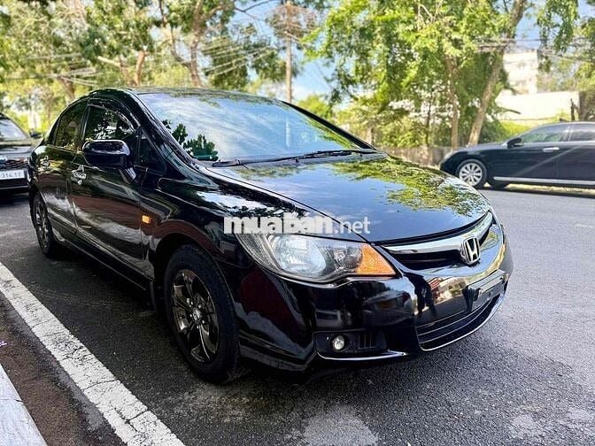 Honda Civic 1.8 MT 2008 Đen Số sàn