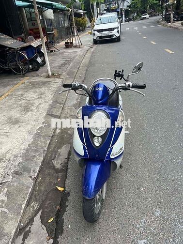 SYM Elite 50cc Xanh trắng Xe tay ga