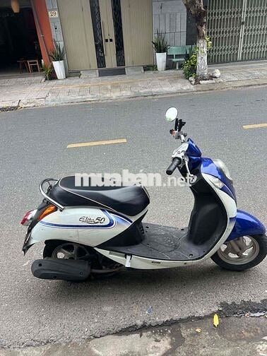 SYM Elite 50cc Xanh trắng Xe tay ga
