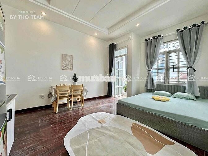 STUDIO BAN CÔNG GIÁ THẬT - FULL NỘI THẤT - GẦN ĐẠI HỌC VĂN HIẾN