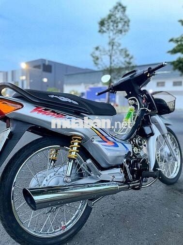 Honda Wave Hàn Quốc 110cc Bạc 4 số