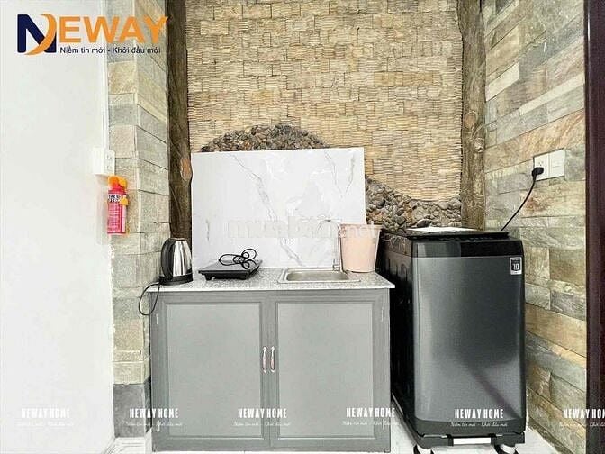STUDIO MÁY GIẶT RIÊNG FULL NỘI THẤT, MÁY GIẶT RIÊNG SÁT CẦU CHỮ Y
