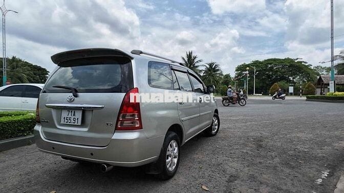 Toyota Innova G 2006 Bạc 7 chỗ