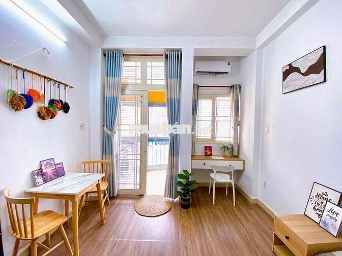 CHO THUÊ ĐỖ TẤN PHONG- STUDIO BAN CÔNG- 1PN TÁCH BẾP