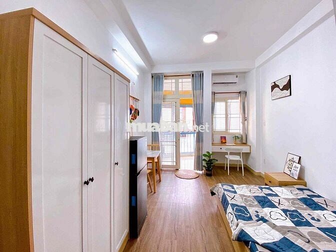 CHO THUÊ ĐỖ TẤN PHONG- STUDIO BAN CÔNG- 1PN TÁCH BẾP