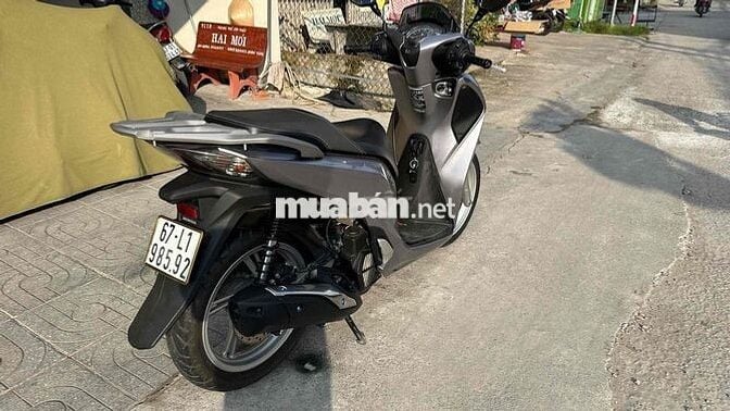 Honda SH 125 ABS 2017 Bạc đen ( hỗ trợ góp )